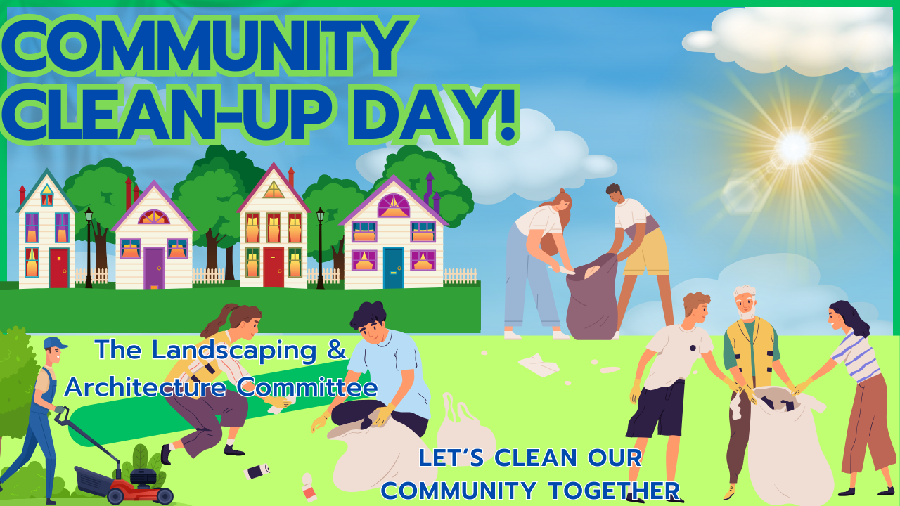 Community Clean-up DAy Flyer
